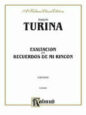 Exaltacin and Recuerdos de mi rincn sheet music