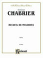 Recueil de Melodies sheet music
