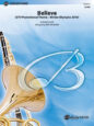 Believe sheet music