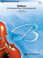 Believe sheet music