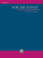 For Sir David sheet music