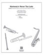 Harmony's Never Too Late sheet music