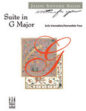 Suite in G Major sheet music