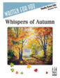 Whispers of Autumn sheet music