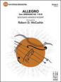 Full Score Allegro from Serenade No 1 in D: Score sheet music
