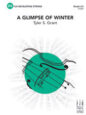 Full Score A Glimpse of Winter: Score sheet music