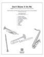 Don't Blame It on Me sheet music