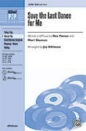Save the Last Dance Me sheet music