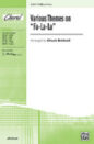 Various Themes on Fa-La-La sheet music