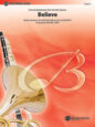 Believe sheet music