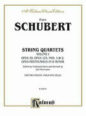 String Quartets Volume I: Op. 29; Op. 125 Nos. 1 and 2; Op. Posth. in D Minor sheet music