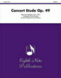 Concert Etude Op. 49 sheet music