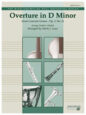 Overture in D minor sheet music