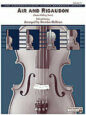 Air and Rigaudon sheet music