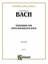 Notebook Anna Magdalena Bach piano solo sheet music