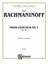 Piano Concerto No. 2 in C Minor Op. 18 two pianos four hands sheet music