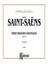 Saint-Sans: Three Preludes and Fugues Op. 99 organ solo sheet music