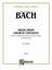 12 Bass Arias from Church Cantatas voice and piano sheet music