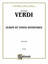 Verdi Album of Three Overtures piano solo sheet music
