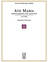 Ave Maria For Low Voice and Piano Piano/Vocal sheet music