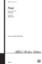 Sing! choir sheet music