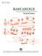 Barcarolle sheet music
