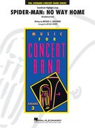 Cover icon of Soundtrack Highlights from Spider-Man: No Way Home (arr. Michael Brown) (COMPLETE) sheet music for concert band by Michael Brown and Michael G. Giacchino, intermediate skill level