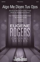 Cover icon of Algo Me Dicen Tus Ojos (from Three Spanish Songs for Men's Choir) sheet music for choir (TTBB: tenor, bass) by Rosephanye Powell and Manuel Gonzalez Prada and Rosephanye Powell and Manuel Gonzalez Prada, intermediate skill level