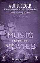 Cover icon of A Little Closer (from Dear Evan Hansen) (arr. Roger Emerson) sheet music for choir (SATB: soprano, alto, tenor, bass) by Pasek & Paul, Roger Emerson, Benj Pasek and Justin Paul, intermediate skill level