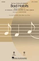 Cover icon of Bad Habits (arr. Mark Brymer) sheet music for choir (2-Part) by Ed Sheeran, Mark Brymer, Fred Gibson and Johnny McDaid, intermediate duet