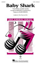 Cover icon of Baby Shark (arr. Roger Emerson) sheet music for choir (2-Part) by Pinkfong, Roger Emerson, KidzCastle and Traditional Nursery Rhyme, intermediate duet