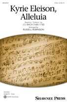 Cover icon of Kyrie Eleison, Alleluia (arr. Russell Robinson) sheet music for choir (2-Part) by Johann Sebastian Bach and Russell Robinson, intermediate duet