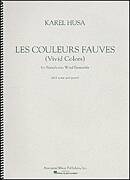 Cover icon of Les Couleurs Fauves (Vivid Colors) (Score Only) sheet music for concert band (full score) by Karel Husa, intermediate skill level