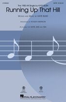 Cover icon of Running Up That Hill (arr. Roger Emerson) sheet music for choir (SATB: soprano, alto, tenor, bass) by Kate Bush and Roger Emerson, intermediate skill level