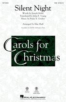 Cover icon of Silent Night (arr. Mac Huff) sheet music for choir (SAB: soprano, alto, bass) by Franz Gruber, Mac Huff, John F. Young and Joseph Mohr, intermediate skill level