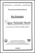 Cover icon of Nigun Talmidei Besht sheet music for choir (SATB: soprano, alto, tenor, bass) by Ben Steinberg, intermediate skill level