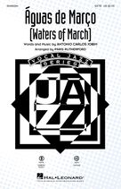 Cover icon of Aguas De Marco (Waters Of March) (arr. Paris Rutherford) sheet music for choir (SATB: soprano, alto, tenor, bass) by Antonio Carlos Jobim and Paris Rutherford, intermediate skill level