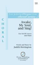 Cover icon of Awake, My Soul, and Sing! sheet music for choir (SSATB) by Judith Herrington, intermediate skill level