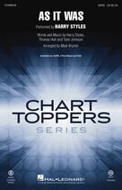 Cover icon of As It Was (arr. Mark Brymer) sheet music for choir (SATB: soprano, alto, tenor, bass) by Harry Styles, Mark Brymer, Tom Hull and Tyler Johnson, intermediate skill level