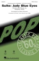 Cover icon of Suite: Judy Blue Eyes (arr. Mark Brymer) sheet music for choir (TTBB: tenor, bass) by Crosby, Stills & Nash, Mark Brymer and Stephen Stills, intermediate skill level