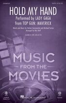 Cover icon of Hold My Hand (from Top Gun: Maverick) (arr. Mac Huff) (complete set of parts) sheet music for orchestra/band (Rhythm) by Mac Huff, Lady Gaga and Michael Tucker p/k/a BloodPop, intermediate skill level