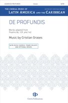 Cover icon of De Profundis sheet music for choir (SATB Divisi) by Cristian Grases, intermediate skill level
