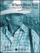 Cover icon of Where Were You (When The World Stopped Turning), (beginner) sheet music for piano solo by Alan Jackson, beginner skill level
