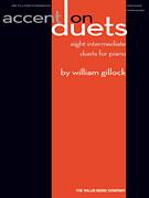 Cover icon of Sidewalk Cafe sheet music for piano four hands by William Gillock, classical score, intermediate skill level