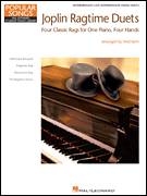 Cover icon of Peacherine Rag sheet music for piano four hands by Scott Joplin, Fred Kern and Miscellaneous, intermediate skill level