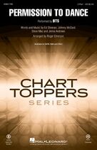 Cover icon of Permission To Dance (arr. Roger Emerson) sheet music for choir (2-Part) by BTS, Roger Emerson, Ed Sheeran, Jenna Andrews, Johnny McDaid and Steve Mac, intermediate duet