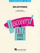 Cover icon of Milestones (arr. Paul Murtha) (COMPLETE) sheet music for jazz band by Paul Murtha and Miles Davis, intermediate skill level