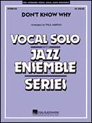 Don't Know Why (arr. Paul Murtha) (COMPLETE) for jazz band - intermediate norah jones sheet music