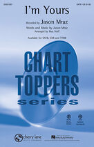 Cover icon of I'm Yours (complete set of parts) sheet music for orchestra/band (Rhythm) by Jason Mraz and Mac Huff, wedding score, intermediate skill level