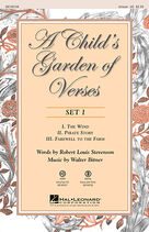 Cover icon of A Child's Garden of Verses (Set I) (COMPLETE) sheet music for orchestra/band by Walter Bitner and Robert Louis Stevenson, intermediate skill level